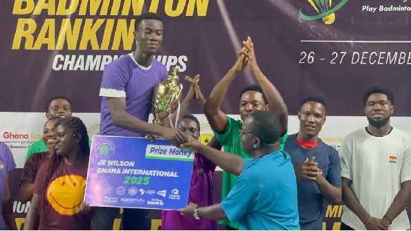 Badminton Regional Championships: Amofa, Eduam top singles, Tetteh dominates doubles 