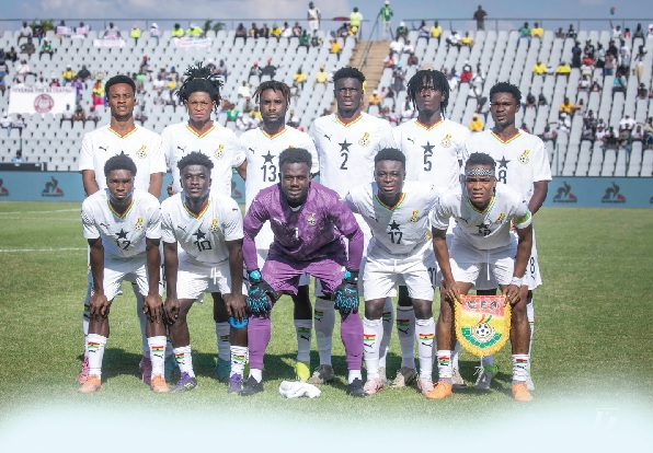 Black Galaxies squad that played against South Africa last Tuesday