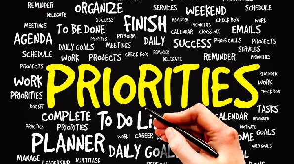 Focusing on what’s most important