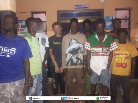 Eight arrested as Navrongo police conduct Christmas security operation