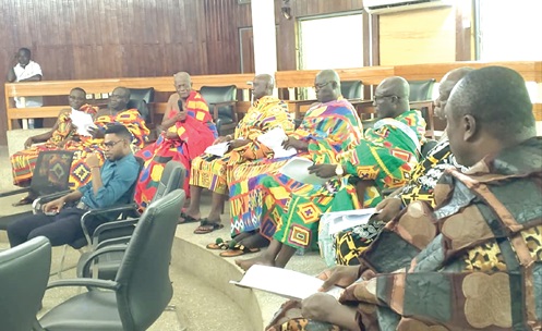 A section of the chiefs A section of the chiefs