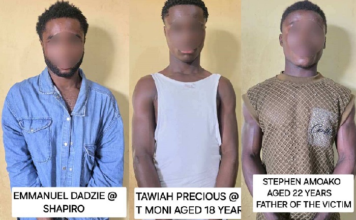 Police arrest three over viral video of toddler given alcohol at Kade