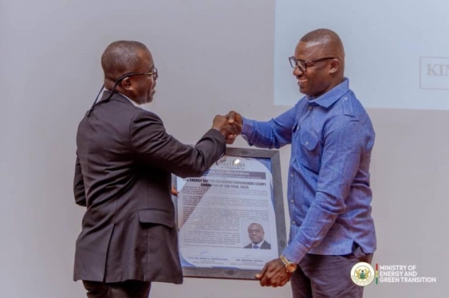 Energy Minister commends ECG boss