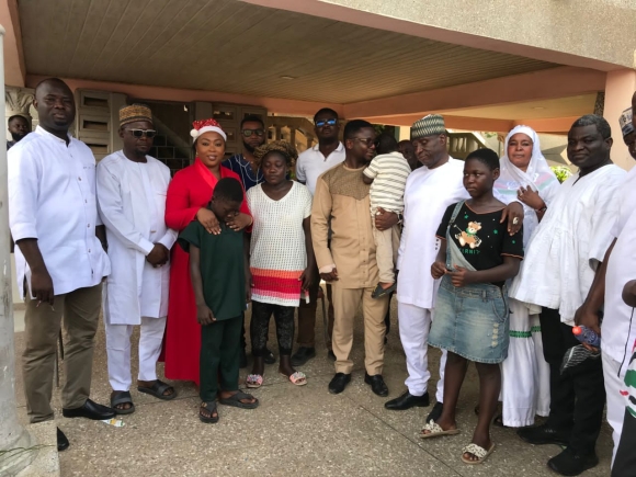 Awutu Senya East MP supports family of late NDC party executive