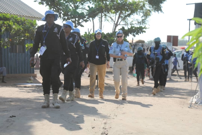 Ghana Formed Police Unit conducts medical outreach in South Sudan
