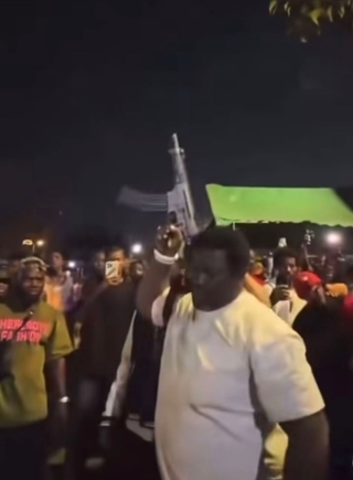 Man seen in 'warning gun shots salute' video with Nigerian musician Asake and friends arrested on IGP's orders [VIDEO]