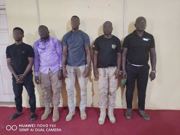 Police arrest five suspects impersonating NAIMOS officials