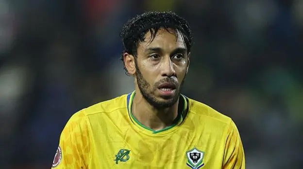 Pierre-Emerick Aubameyang is Gabon's record scorer with 40 goals