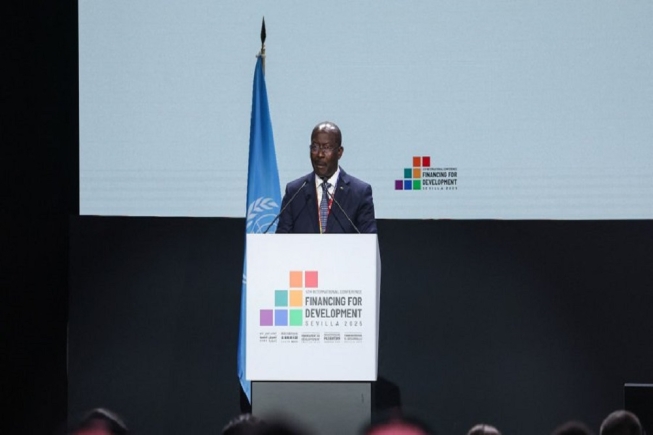 Gabon’s new Minister of economy, finance, debt and state, Thierry Minko.