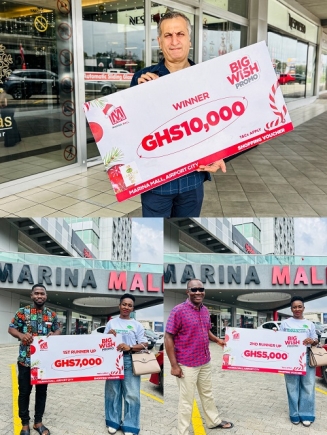 Marina Mall rewards three shoppers in Big Wish Promo finale