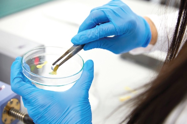 Polymateria’s laboratories at the Imperial College Innovation Hub
