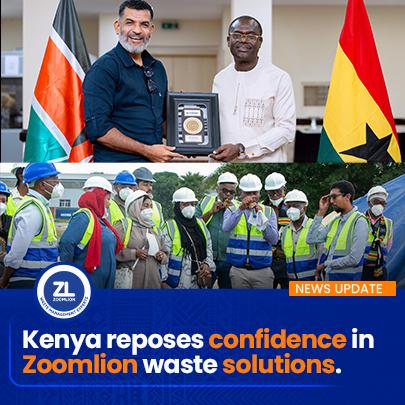 Kenya reposes confidence in Zoomlion waste solutions
