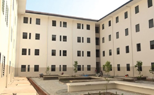 The new hall of residence for students