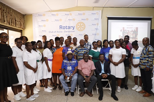 Rotary Club of Accra-Dansoman launches anti-cervical cancer project