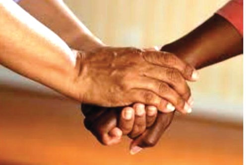 We can undo by extending a hand of fellowship We can undo by extending a hand of fellowship