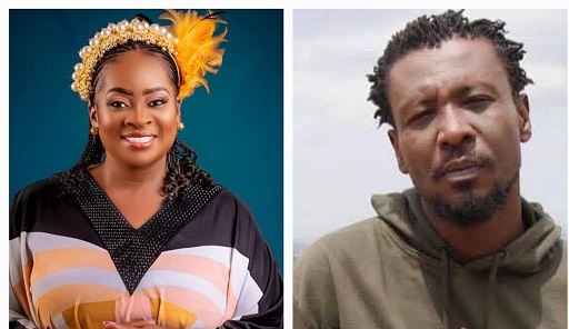 Abena Ruthy(left) and Okomfo Kwaadee Kwadee not a MUSIGA member, we support him on humanitarian grounds – 2nd Vice President Abena Ruthy