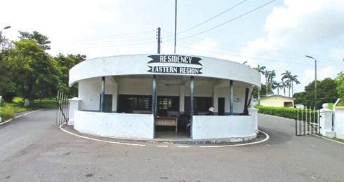 Entrance to the Eastern Region residency