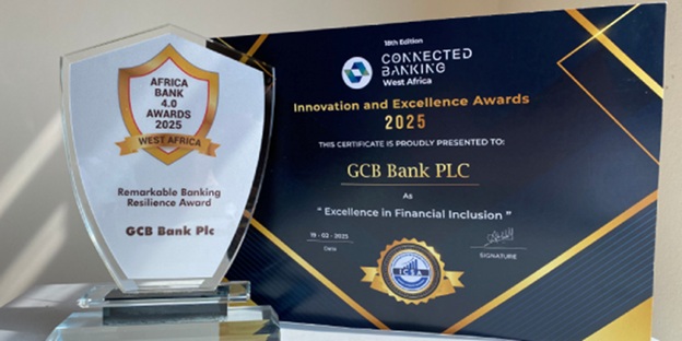 GCB Bank PLC recognized for outstanding achievements in banking innovation GCB Bank PLC recognized for outstanding achievements in banking innovation