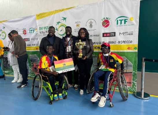 Ghana Wheelchair Tennis team clinches bronze at 2025 ITF Africa qualifiers