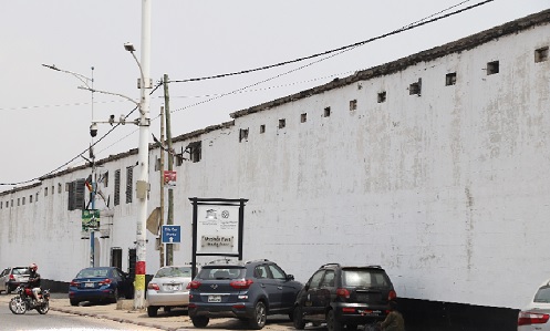 Front view of the Ussher Fort