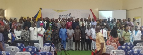 Stakeholders after education forum in Cape Coast Stakeholders after education forum in Cape Coast