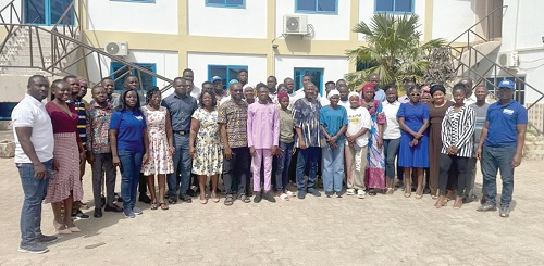 Participants and staff of Plan International Ghana Participants and staff of Plan International Ghana
