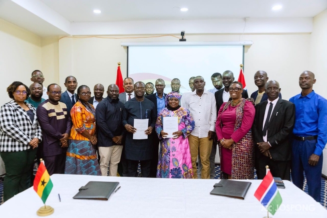 Gambia partners with Jospong Group to tackle waste management challenges Gambia partners with Jospong Group to tackle waste management challenges