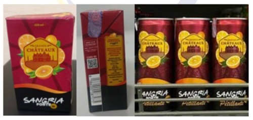 FDA orders immediate recall of Grand Chateaux Sangria Forte over safety concerns FDA orders immediate recall of Grand Chateaux Sangria Forte over safety concerns