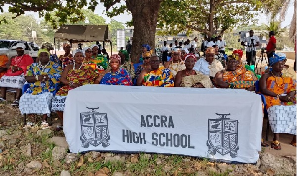 Queen Mother's Foundation constructs clinic for Accra High School Queen Mother's Foundation constructs clinic for Accra High School