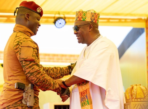 Colonel Festus Aboagye: Little danger from Captain Traoré greeting President Mahama while armed Colonel Festus Aboagye: Little danger from Captain Traoré greeting President Mahama while armed