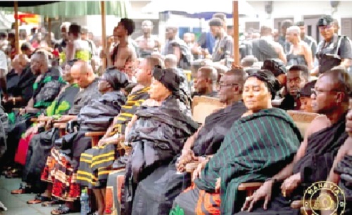 A section of the chiefs