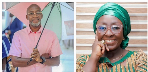 Rex Omar (left) and Dzifa Gomashie Rex Omar: Dzifa Gomashie has my full blessing as Tourism Minister