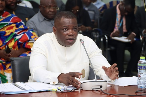 Kwame Governs Agbodza, Minister of Roads and Highways designate. Picture: ELVIS NII NOI DOWUONA Kwame Governs Agbodza, Minister of Roads and Highways designate. Picture: ELVIS NII NOI DOWUONA