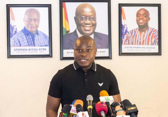 The statement was read by Richard Ahiagbah The statement was read by Richard Ahiagbah