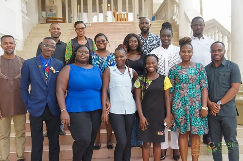 Some of the participants and facilitators after the training