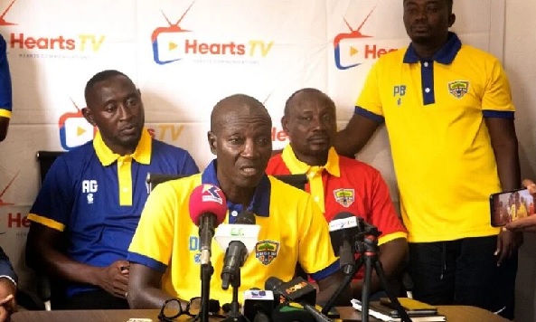 Mas-Ud Didi Dramani — Hearts' new haed coach Mas-Ud Didi Dramani — Hearts' new haed coach