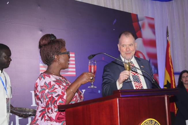 US Embassy pledges stronger ties with Ghana, eyes boost in trade and security