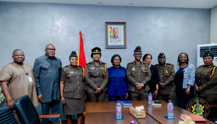 Veep assures Prisons Service of government’s commitment