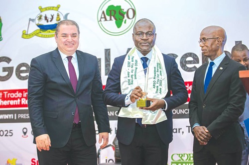 Prof. Dodoo commits to African prosperity through standards