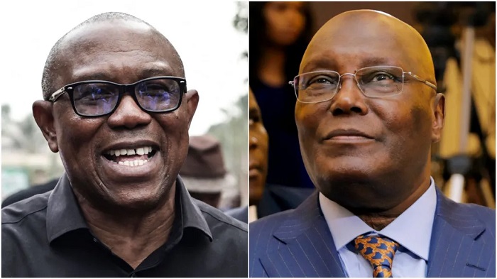 Political heavyweights Peter Obi (left) and Atiku Abubakar (right) have joined forces