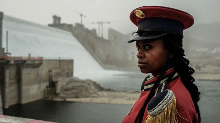 The dam is the biggest hydro-electric project in Africa The dam is the biggest hydro-electric project in Africa