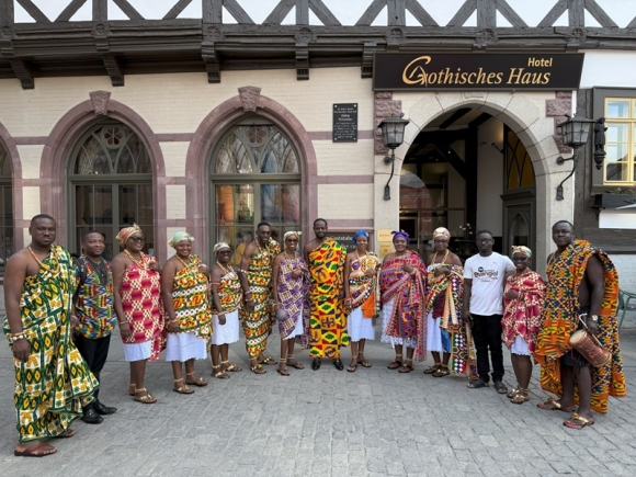 As part of the anniversary celebration, the choir has embarked on a tour in Europe, joining the 13th International Johannes Brahms Choir festival in Germany. As part of the anniversary celebration, the choir has embarked on a tour in Europe, joining the 13th International Johannes Brahms Choir festival in Germany.
