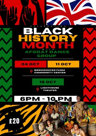 Ghanaian Dance Group Afodat to lead Black History Month celebrations across UK venues Ghanaian Dance Group Afodat to lead Black History Month celebrations across UK venues