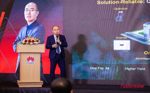 Mr. Bob Wang, Director of Digital Power Business Department at Huawei Ghana