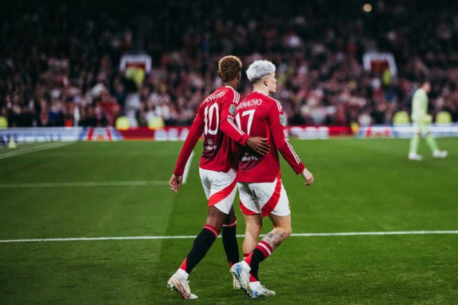 Marcus Rashford and Alejandro Garnacho were seen as key members of the squad, but they are now set to leave Manchester United. Photo by Ash Donelon/Manchester United. Source: Getty Images Marcus Rashford among 5 Manchester United players told to find new clubs