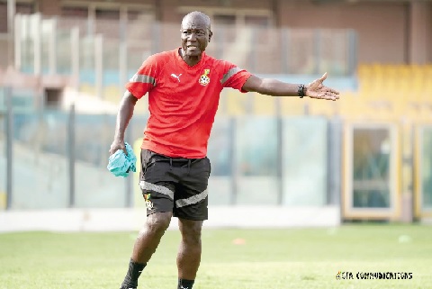 Mas-Ud Didi Dramani — Hearts of Oak head coach Mas-Ud Didi Dramani — Hearts of Oak head coach