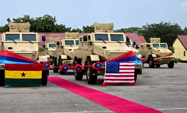 US donates $6million armoured vehicles to boost Ghana’s defence capabilities US donates $6million armoured vehicles to boost Ghana’s defence capabilities