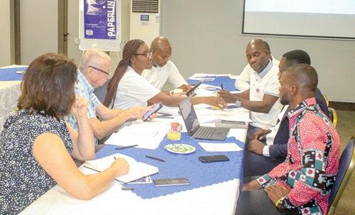 Some participants in a group discussion. Picture: ERNEST KODZI Some participants in a group discussion. Picture: ERNEST KODZI