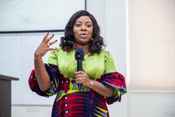 Patricia Obo-Nai, CEO of Telecel Ghana, delivering the keynote address at the Ghana Data Science Summit 2025 at the Ashesi University. Youth advised to turn data skills into social impact