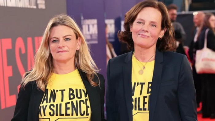 Zelda Perkins (L) along with Laura Madden (R) spoke out against Harvey Weinstein Zelda Perkins (L) along with Laura Madden (R) spoke out against Harvey Weinstein